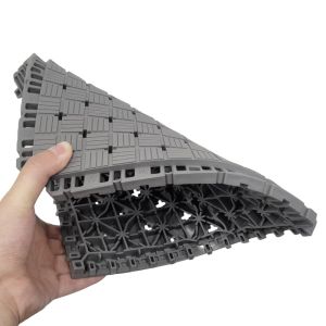 Interlocking PP Sports Tiles for Basketball Courts 250x250mm