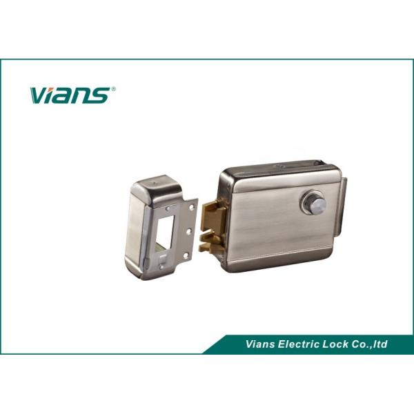 Double Cylinder Control Electric Gate Rim Lock , Electric Mechanical Lock