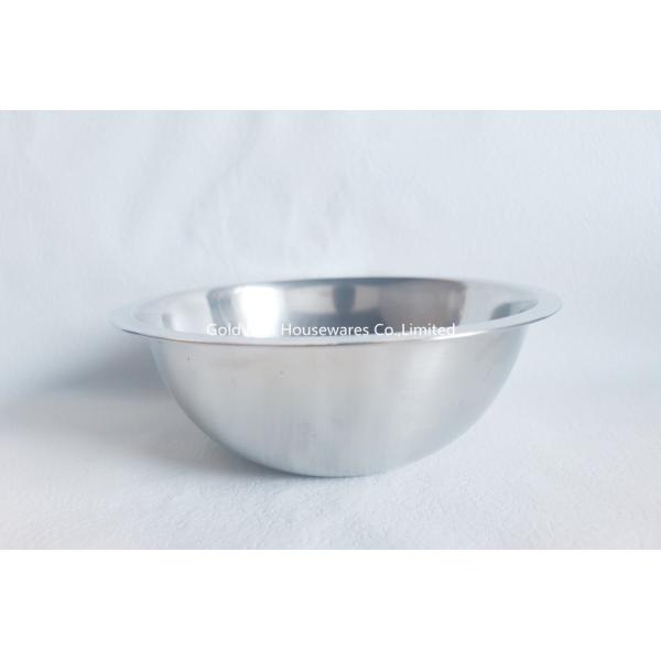 FDA Stainless Steel Basin 14cm Serving Preservation Deep Mixing Bowl Natural Color