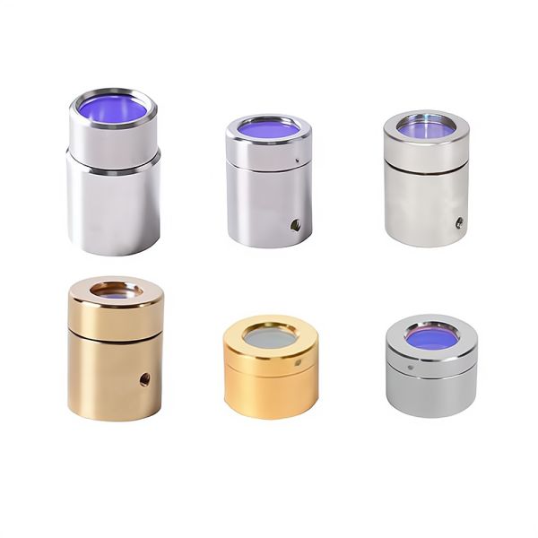 Buy LCXO11-1209G Fiber Laser Machine Parts QBH Output Protective Connector Lens with Protective Cover for MAX New Condition at wholesale prices