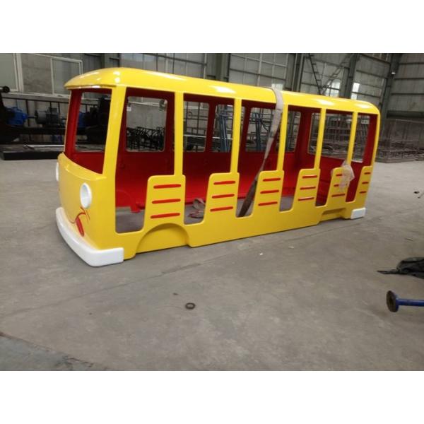 360 Degrees Rotation Kids Theme Park Rides , 24 Seats Crazy Bus Ride For All Ages