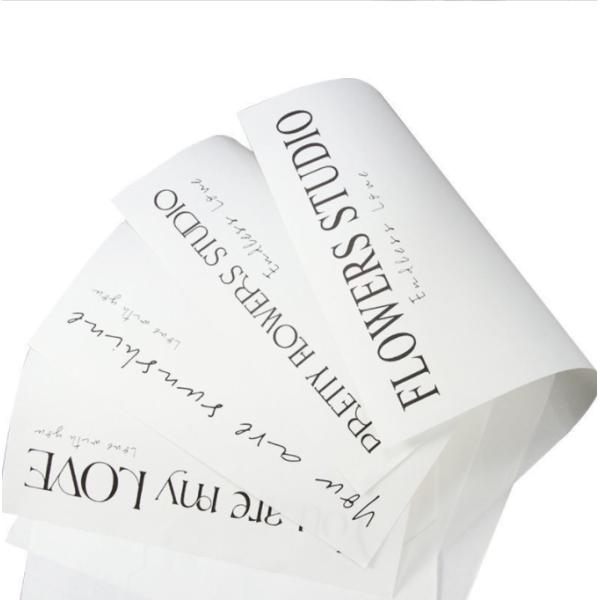 Simple English flower paper, Instagram popular flower paper, kraft paper, wholesale materials and supplies for flower shops