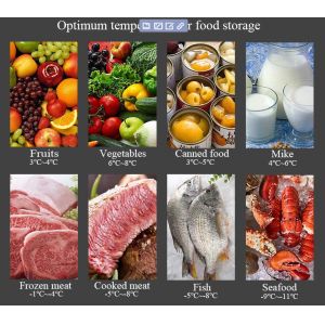 Air Cooled Slotted Workbench Refrigerator 120L Beverage