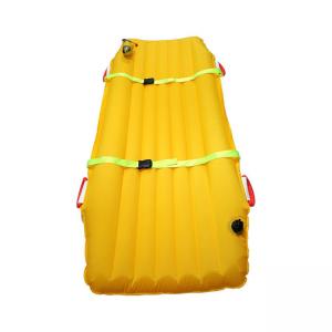 Quality TPU Composite Fabric Outdoor Fishing Gear Water Rescue Inflatable Floating Stretcher for sale