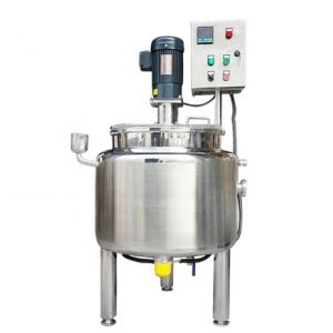 SS316L Homogenizer Mixing Vat Tank With Agitator 100L