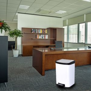 Scratch Proof 1.85 Gallon Stainless Steel Pedal Trash Can