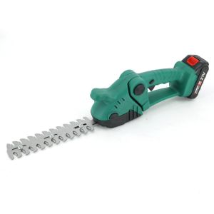 Lightweight Lithium Hedge Trimmer With Detachable Grass Cutting Head Versatile