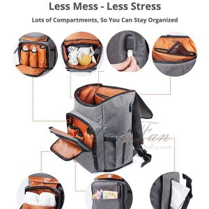 Spacious Baby Travel Bag large diaper bag