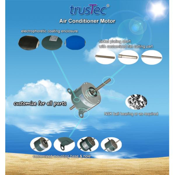trusTec AC Motor - 220-240V 50Hz 90W Air Conditioner Fan Motor