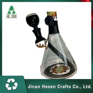 LED Hookah 292g 9 Inch High Borosilicate Bongs