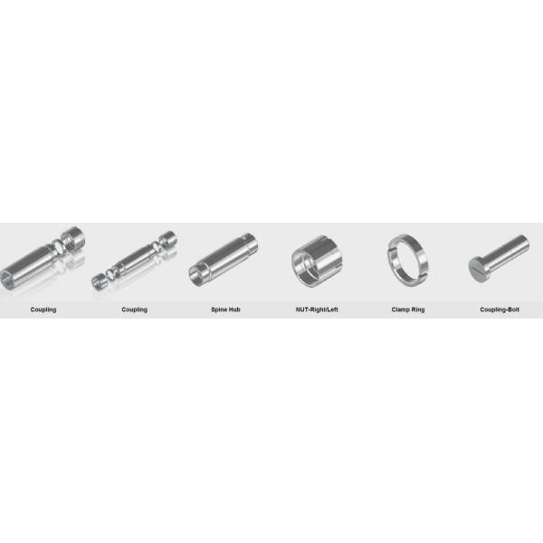 ZSE110 Aluminium Bronze Distance Rings Extruder Machine Parts