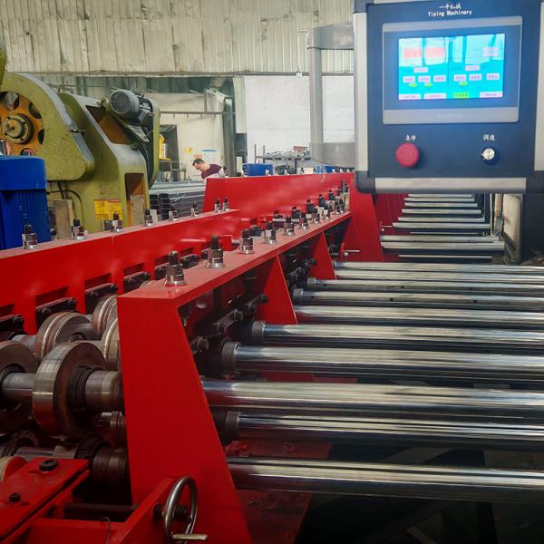 Integrated Cable Tray Roll Forming Machine For 0.8-1.5mm Thickness