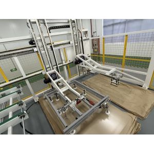 Precise Automatic Glass Loading Machine 220V / 50Hz Power Supply 8.5KW