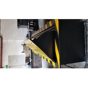 Thickness Customized Tyre Spike Barrier / Hydraulic Road Blocker PLC Function