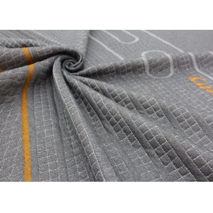 New knitted jacquard polyester fabric high quality mattress fabric bedding