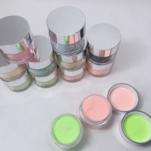 Wholesale Loose Nail Acrylic Solid Powder Private Label Nail Dipping Powder