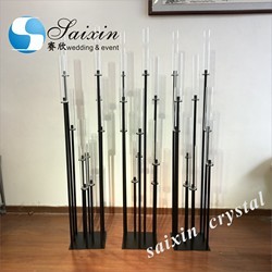 wholesale floor standing metal candle holders for event decor