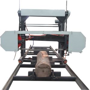 portable wood sawmill band saw, wood working band saw mills, log cutting machine