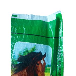 Quality Bopp Laminated 10Kg Rice Sack Bag Double Stitched for sale