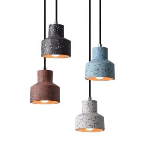 Nordic Modern Simple Waterstone Small Pendant Light For Bedroom Dining Room