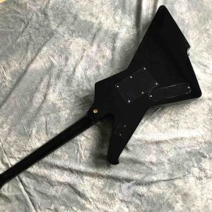 Custom High Gloss Black Destroyer Duplex Tremolo System Electric Guitar in Black