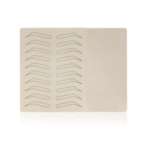 Blank And Eyebrow Sharp Rubber Fake Tattoo Practice Skins