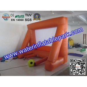 Advertising Inflatable Screen , Inflatable Movie Screen For Rental