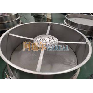 800mm SUS316 Rotary Vibrating Screen For PVC Industry