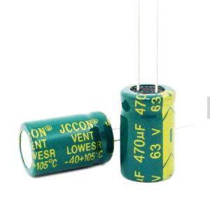 original Capacitor 63V 470UF 13*21 Motor Run Aluminum Electrolytic Capacitor For