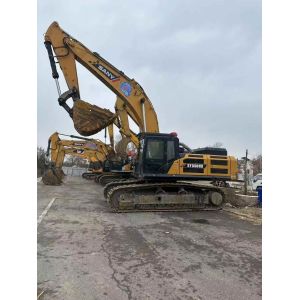 Used 2021 Sany SY550 Mining Excavator Over 9000 Hours Heavy Construction