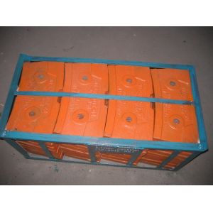 Martensitic Steel Casting Ball Mill Lining For Ball Mills DF086