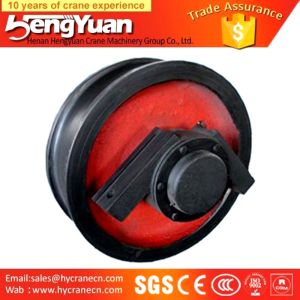 China OEM forged heavy duty 250mm - 900mm diameter steel crane wheels on sale