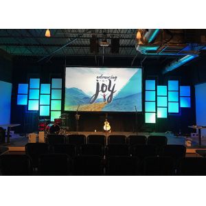 China Indoor Stage LED Screens HD Advertising P3.91/P4.81 Mall Full Color Display on sale