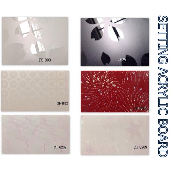 Anti scratch 19mm high gloss acrylic laminated MDF panel made in China