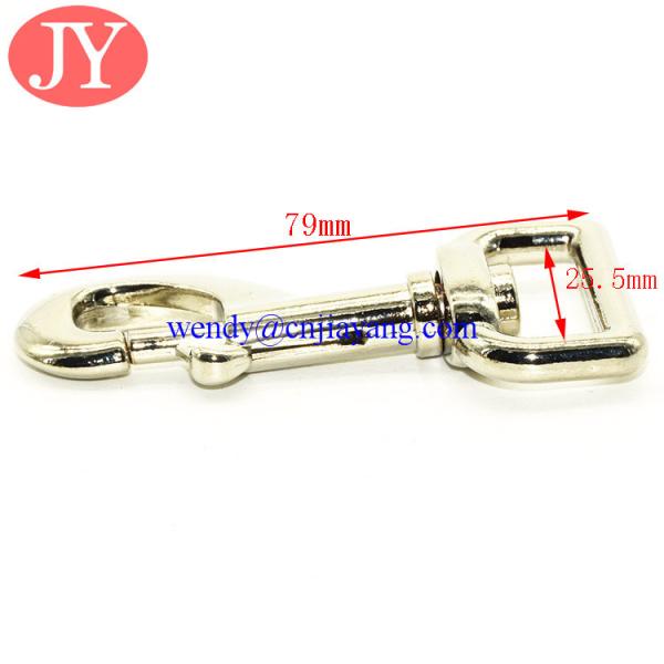 Heavy duty snap hook zinc alloy snap hook one inch snap hook
