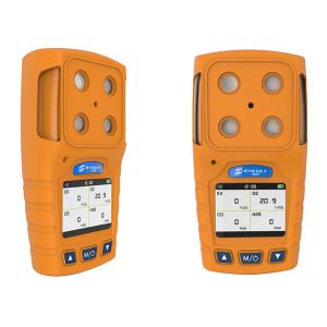 China Vibration Alarm Portable Multi Gas Detector Ex Ib IIB T3 Gb IP65 CE ROSH Approval on sale