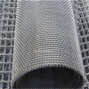 Galvanized Heavy Duty 300um Stainless Steel Crimped Wire Mesh