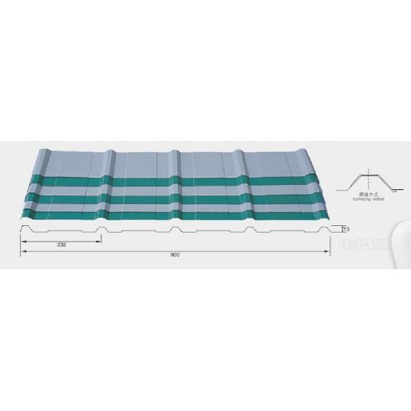 Corrugated Iron Roofing Sheets , Galvanised Garage Roof Sheets
