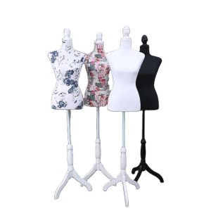 Factory direct sales foam cloth female model clothing display props bust printed