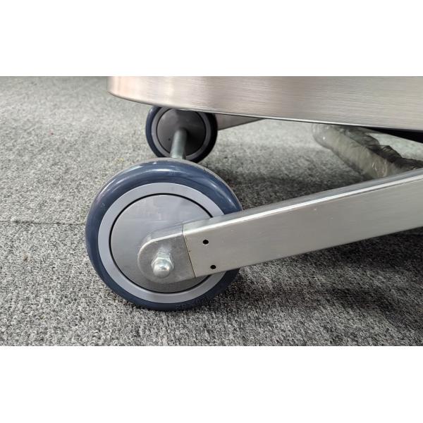 Aluminium Alloy Chair Type Ambulance Stretcher With Adjustable Back For Emergency Rescue And Rescue In Limited Space