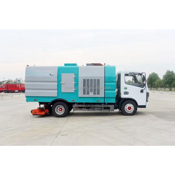 Fuel Type Diesel 5m3 Small Street Cleaning Truck Mounted Road Sweeper