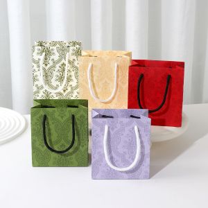 Manufacturers Wholesale Jewelry Box Packaging Bags Cosmetics Paper Handbags
