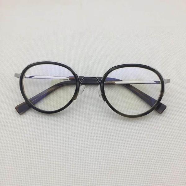 Newest Ladies glasses metal & plastic optical frames