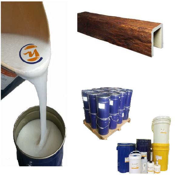 Buy High Duplicating Pourable RTV-2 Liquid Silicone Mold Rubber For Urethane Faux Wood Beams at wholesale prices