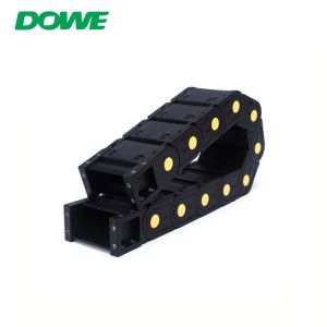 DUWAI H35x125 PA66 Plastic Enclosed Flexible urable Towline Carrier Protect