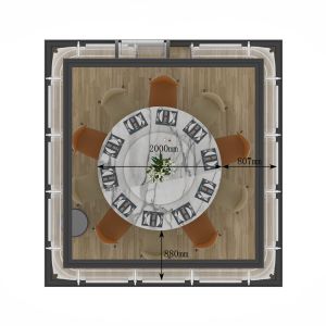 Outside Backyard Bubble Tent Contemporary Design Polycarbonate Dome Tent