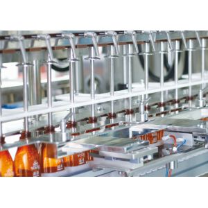 AC 380V SS Surface Liquid Bottle Filling Machine