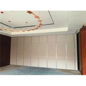 Top Hanging System Banquet Hall Sliding Partition Walls OEM Service