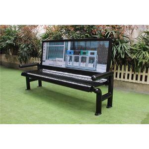 Commercial Customized Outdoor Furniture Bench Seat For Advertising