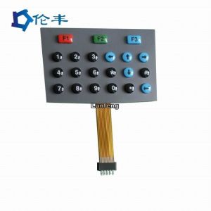 40c Humidity ISO Waterproof Membrane Keypad With Customizable Interface ≤100ma